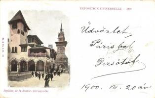 1900 Paris, Exposition Universelle, Pavillon de la Bosnie-Herzegovine / Pavilion of Bosnia and Herzegovina (EK)