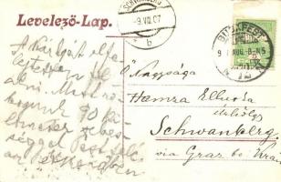 Hidaskürt, Mostová; Római katolikus templom és iskola, gőzmalom, utcakép / church and school, steam ...