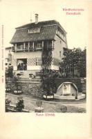 1901 Darmstadt, Künstlerkolonie, Haus Olbrich. Ausstellung / House of Joseph Maria Olbrich