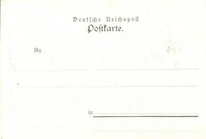 Das Haus Olbrich. Nr. 427. Papierhaus Elbert. Darmstadt. Art Nouveau