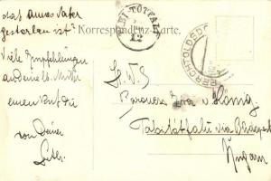 Perchtoldsdorf bei Wien, Berghof / castle. art postcard