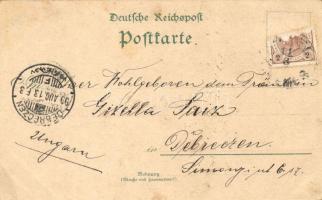 1899 Eimsbüttel (Hamburg), Eppendorferweg, Christuskirche, Park, Lappenberg's Allee, Apostelkir...
