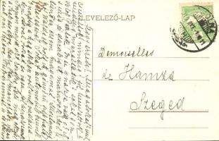 Zsolna, Zilina; Budatini vár, munkások a vasúti síneknél / castle, workers at the railway tracks