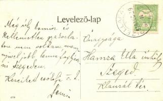 Gizellafalva, Ghizela; Római katolikus templom, Schütz Nikolaus üzlete / Kirche, Warenhaus / church,...