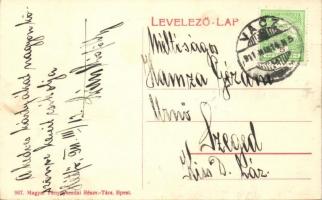 Vác, Budapesti Fő út, tél