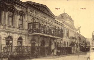 Lugos, Lugoj; Kaszinó és Népbank / casino, bank