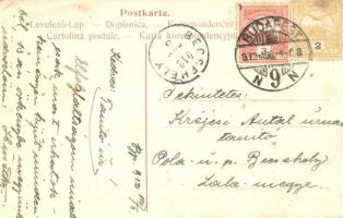 24 cm Mörser, Muster 98/07 / K.u.k. military, 24 cm mortar with soldiers (EK)