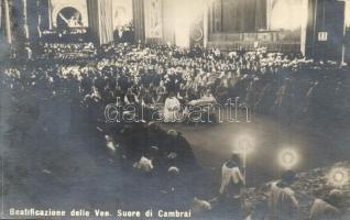 1920 Beatificazione delle Ven. Suore di Cambrai / Canonization of Jeanne dArc by Pope Benedict XV in St. Peters Basilica