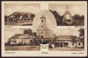 Boldog katonai emlékművel (EB)