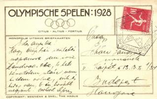1928 Olympische Spielen. Amsterdam, Olympisch Stadion / 1928 Summer Olympics, stadium, So. Stpl (EK)