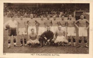 1928 Olympische Spielen. Het Italiaansche Elftal / 1928 Summer Olympics, Italy national football team