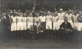 1923 FTC (Fradi) pálya, A német labdarúgó válogatott csoportképe / Germany national football team in Budapest, photo