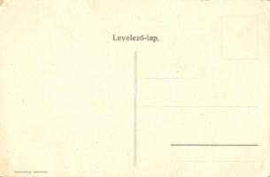 Oláhapáti, Apáti, Apateu; Kultúrpalota. művészlap / Palace of Culture, art postcard (EK)