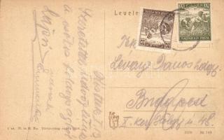 Kistelek, Meisel Bernát üzlete, utcakép