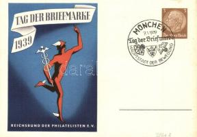 1939 Tag der Briefmarke, Reichsbund der Philatelisten E.V. / Philately Day in Germany, So.Stpl Ga.