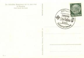 1940 München, Hauptstadt der Bewegung. Die historische Begegnung / Adolf Hitler, Benito Mussolini. P...