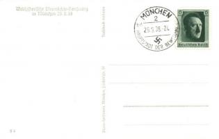 1938 München, Welthistorische Viermächte-Konferenz. Münchner Abkommen. Chamberlain, Daladier, Hitler...