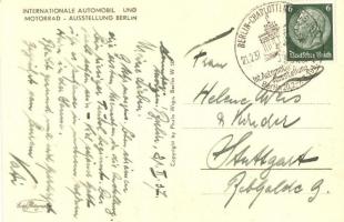 1937 Berlin, Internationale Automobil- und Motorrad-Ausstellung / International Motor Show Germany. ...