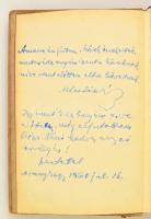 Mécs László összes versei 1920-1940.  Sajátkezű verses dedikációval! Bp., 1941, Athenaeum. Hímzett e...