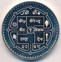 Nepál 1992. 500R Ag "Vörös panda" T:PP fo.
Nepal 1992. 500 Rupee Ag "Red panda"...