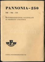 1965 Kováts Miklós: Pannonia-250 motorkerékpárok használati és kezelési utasítása, Csepeli Motorkerékpárgyár, 60 p.