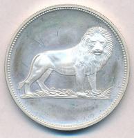Jemen 1969. 50R Ag "Oroszlán" utánveret T:1(PP)
Yemen 1969. 50 Rials Ag "Lion" ...