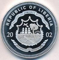Libéria 2002. 10$ Cu-Ni "Afrikai vadak - Orrszarvú" multicolor T:PP
Liberia 2002. 10 Doll...