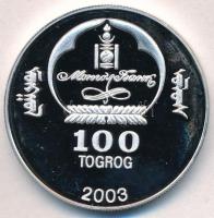 Mongólia 2003. 100T Cu-Ni "A kecske éve" T:PP szennyeződés
Mongolia 2003. 100 Tugrik Cu-N...