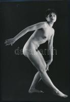 cca 1972 Éjszakai látogató, 3 db szolidan erotikus vintage fotó, 18x10 cm és 24x13,5 cm között / 3 erotic photos