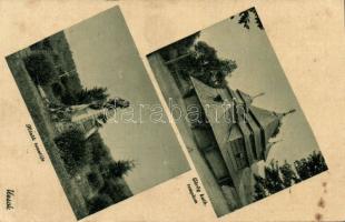 Uzsok katonai emlékművel