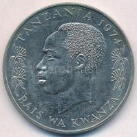 Tanzánia 1974. 50Sh Ag "Keskenyszájú orrszarvú" T:1-
Tanzania 1974. 50 Shilingi Ag "...