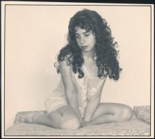 cca 1972 Szolidan erotikus fényképek, 4 db vintage fotó, 18x18 cm és 24x18 cm között