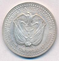 Kolumbia 1956. 1P Ag "200 éves a Popaya verde" T:1
Columbia 1956. 1 Peso Ag "200th A...