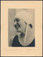 1930 Orphanidesz János (1876-1939) hagyatékából 4 db aláírt, vintage fotóművészeti alkotás, képméret...