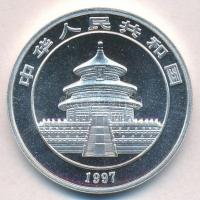 Kína 1997. 10Y Ag "Panda" (1oz/0.999) T:PP
China 1997. 10 Yuan Ag "Panda" (1oz/...