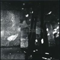 1963 Nagy Zoltán (1943) feliratozott alkotásai a magyar fotóművészet avantgarde korszakából, 2 db vi...