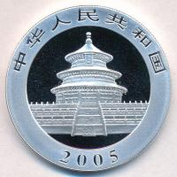 Kína 2005. 10Y Ag "Panda" (1oz/0.999) T:PP
China 2005. 10 Yuan Ag "Panda" (1oz/...