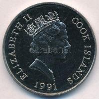 Cook-szigetek 1991. 5$ Cu-Ni "Veszélyeztetett állatvilág -
 Oroszlán" T:1
Cook Islands 1...