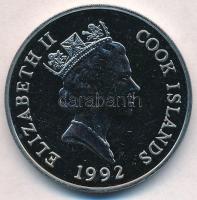 Cook-szigetek 1992. 5$ Cu-Ni "Veszélyeztetett állatvilág -
 Majmok" T:1-
Cook Islands 19...