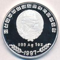 Észak-Korea 1997. 10W Ag "SISCE 97 - Pandák" multicolor T:PP
North Korea 1997. 10 Won Ag ...