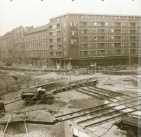 Budapesti várostörténeti felvételek, 21 db szabadon felhasználható vintage negatív, 6x6 cm