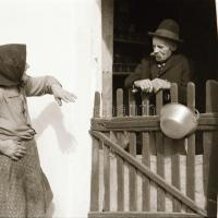 cca 1958 Kecskemét környéki tanyák és emberek, 13 db vintage negatív, Medgyesi László hagyatékából, ...