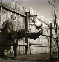 9 db katonai negatív, változó helyszínekről és különféle korból, 4,5x6 cm és 6x9 cm között