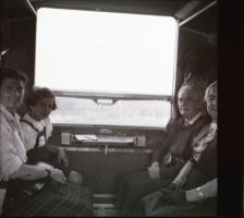 1955 Balatonfüred, 55 db szabadon felhasználható vintage negatív egy család hagyatékából, 6x6 cm