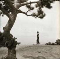 1955 Balatonfüred, 55 db szabadon felhasználható vintage negatív egy család hagyatékából, 6x6 cm