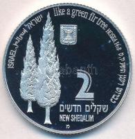 Izrael 1998. 2Sh Ag "Gólya" T:PP fo.
Israel 1998. 2 Sheqalim Ag "Stork" C:PP sp...