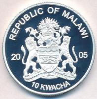 Malawi 2005. 10K Cu-Ni "Lemúr" T:PP fo.
Malawi 2005. 10 Kwacha Cu-Ni "Lemur" C:...