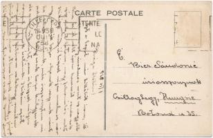 1938 Coupe du Monde. Labdarúgó világbajnokság reklámlapja, a hátoldalon Bíró (Bier) Sándor magyar vá...