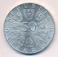 Ausztria 1973. 50Sch Ag "500 éves a Bummerlhaus" T:1-,2 
Austria 1973. 50 Schilling Ag &q...