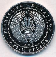 Fehéroroszország 2003. 1R Cu-Ni "Bütykös hattyúk" T:PP fo.
Belarus 2003. 1 Ruble Cu-Ni &q...